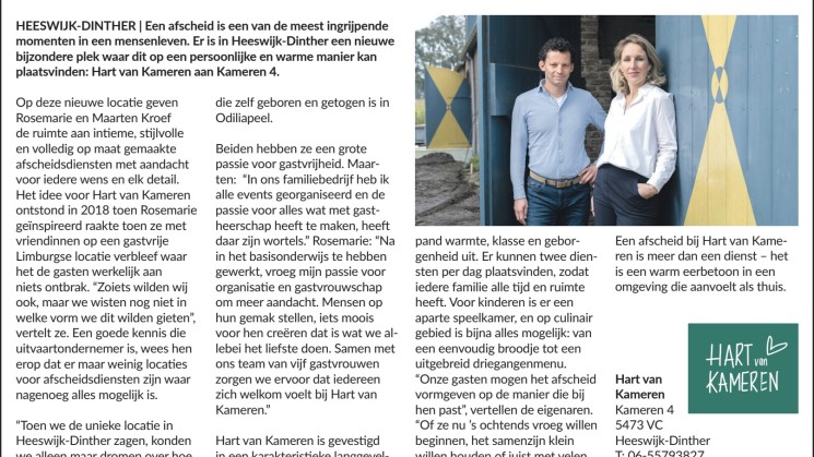 Rouwbijlage Udens weekblad - Stadskrant Veghel
